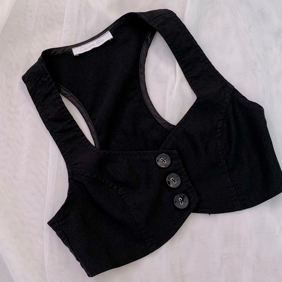 Charlotte Russe Tops - Charlotte Russe Black Vest
